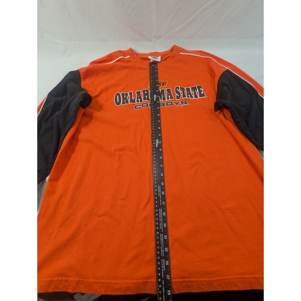 OSU‎ Oklahoma State Cowboys T-Shirt Mens Size XL Orange NCAA - Picture 6 of 9